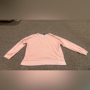 EUC Women's Buffalo Dave Bitton Pink Knit Top LS crew neck sweatshirt